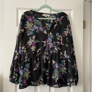 Loft Floral Blouse